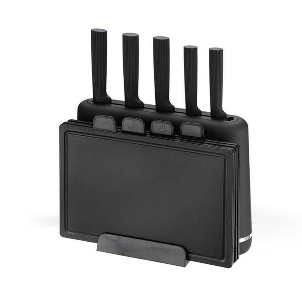 Feel Maestro knivsæt med holder - MR-1412 BLACK