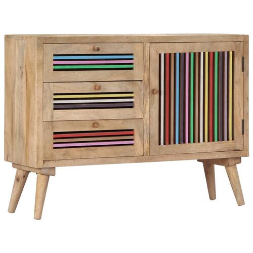 Skænk 100x30x75 cm massivt mangotræ