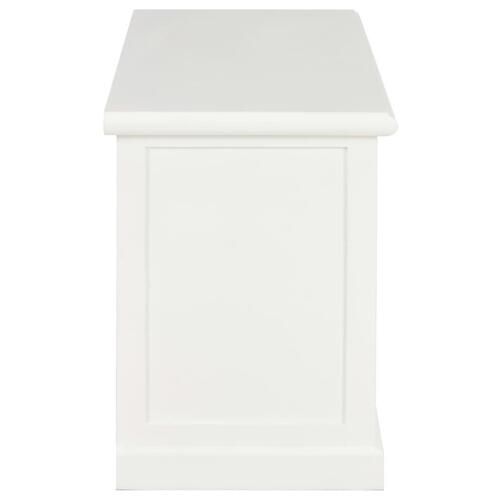 Tv-skab 90 x 30 x 40 cm træ hvid