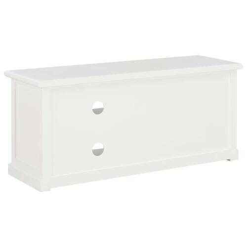 Tv-skab 90 x 30 x 40 cm træ hvid