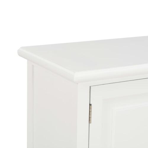 Tv-skab 90 x 30 x 40 cm træ hvid