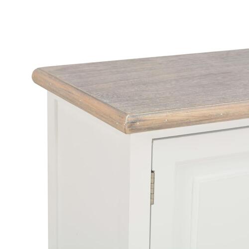 Tv-skab 90 x 30 x 40 cm træ hvid