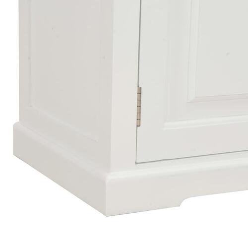 Tv-skab 90 x 30 x 40 cm træ hvid