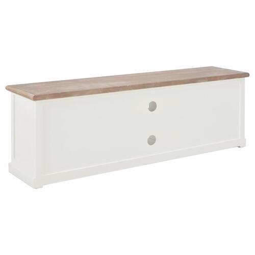 Tv-skab 120 x 30 x 40 cm træ hvid