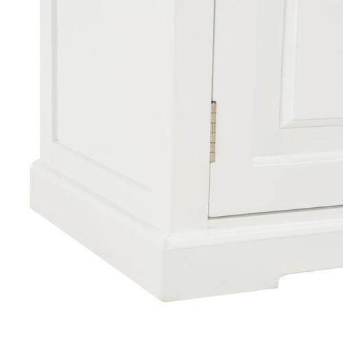 Tv-skab 120 x 30 x 40 cm træ hvid