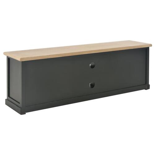 Tv-skab 120 x 30 x 40 cm træ sort