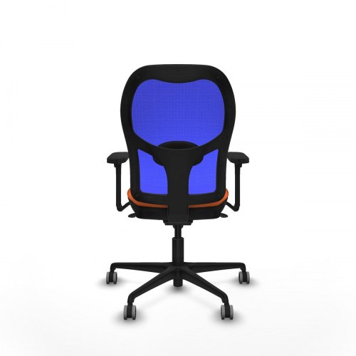 Kontorstol 3D036G0 - Orange, justerbar og åndbar