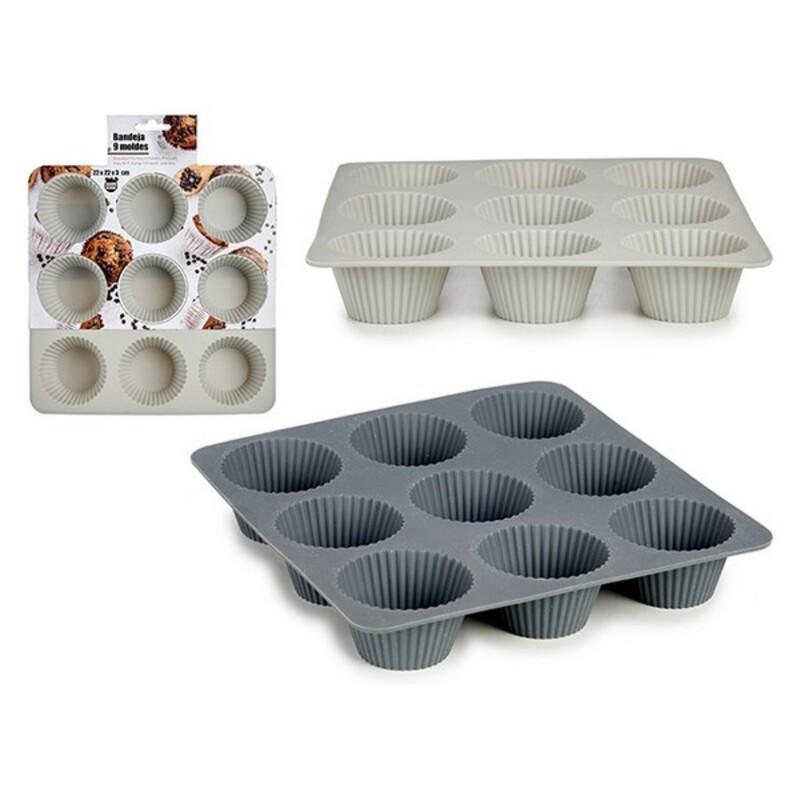 Muffinform Silikone (2 stk)