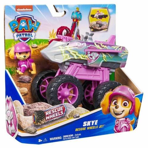 The Paw Patrol Skye - Playset med figur og køretøj, 2 dele (lilla)