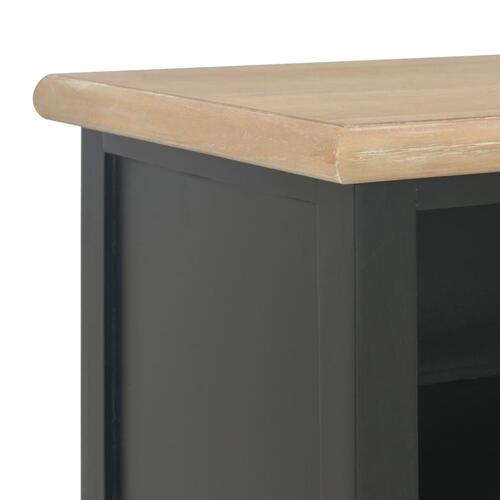 Tv-skab 120x30x40 cm træ sort