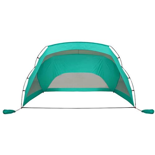 Strandtelt 274x178x170/148 cm 185T polyester havgrøn
