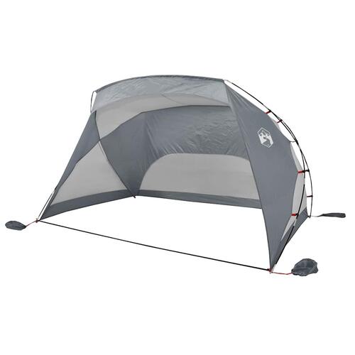 Strandtelt 274x178x170/148 cm 185T polyester grå