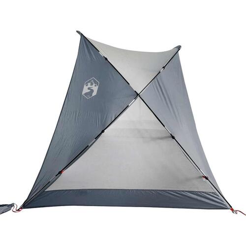 Strandtelt 274x178x170/148 cm 185T polyester grå