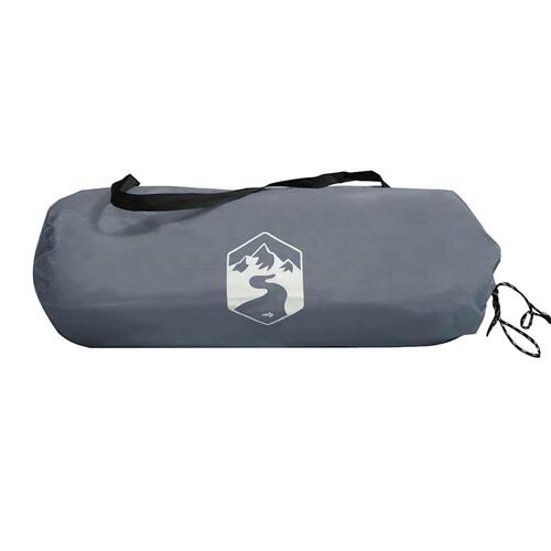 Strandtelt 274x178x170/148 cm 185T polyester grå