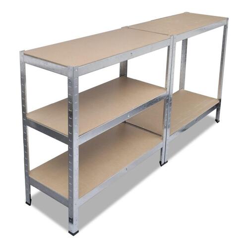 Hylde opbevaring 90x40x180 cm 5-pack