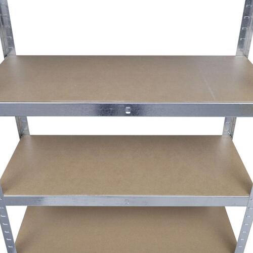 Hylde opbevaring 90x40x180 cm 5-pack