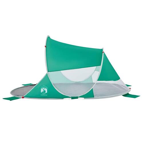 Strandtelt pop-up vandafvisende havgrøn