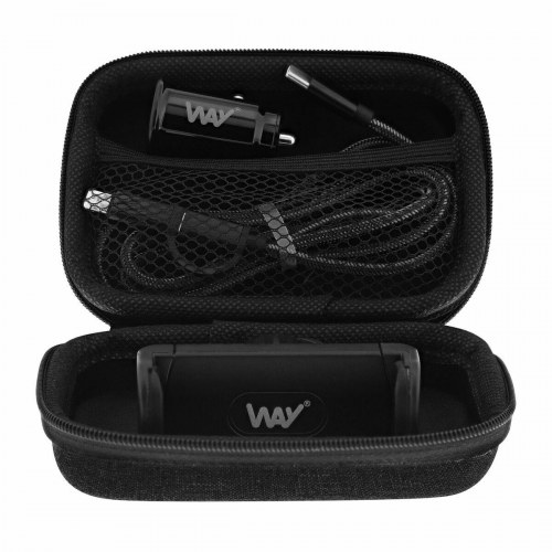 T’NB WAY billader sæt - 3-i-1 kabel og holder (Sort)