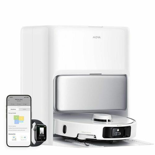 Dreame P50 Pro Ultra robotstøvsuger – 5200 mAh, hvid