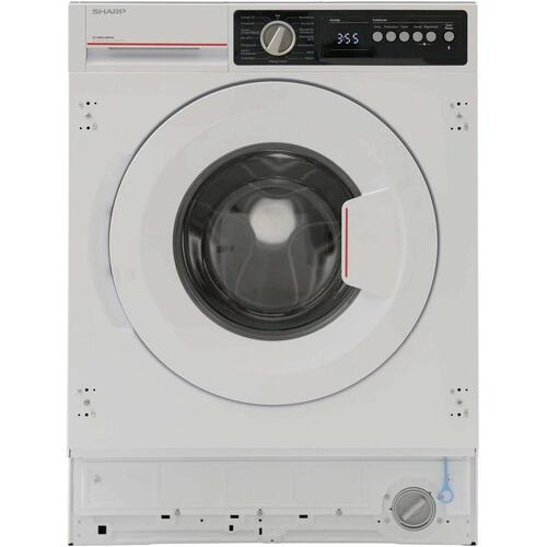 Vaskemaskine Sharp ESNIB814BWNAES 8 kg