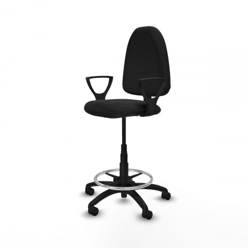 Kontorstol BFN01RN - sort, høj model