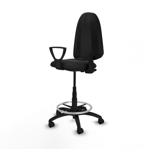 Kontorstol BFN01RN - sort, høj model