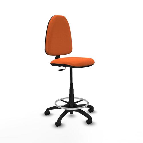 Kontorstol B0001RN - Høj, orange
