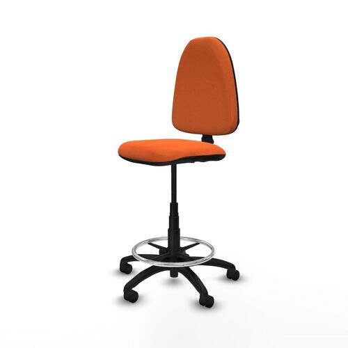 Kontorstol B0001RN - Høj, orange