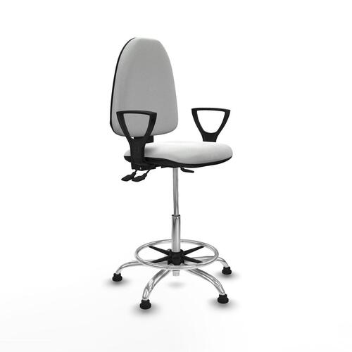 Kontorstol Piqueras y Crespo BFN05RT Hvid Høj