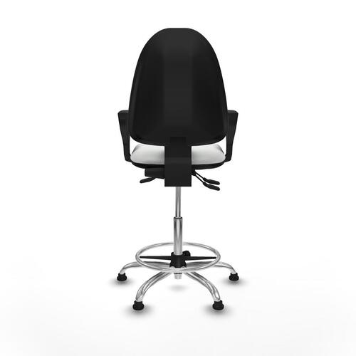 Kontorstol Piqueras y Crespo BFN05RT Hvid Høj
