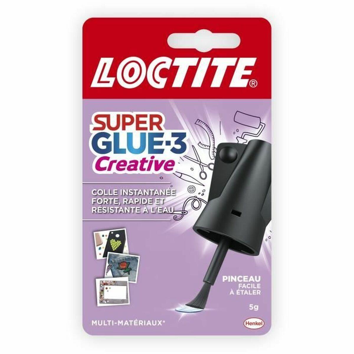 Loctite Super Glue-3 cyanoakrylat med pensel - 5 g