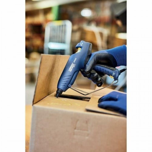 Limpistol Rapid EG313 - blå limpistol med smeltelimstifter