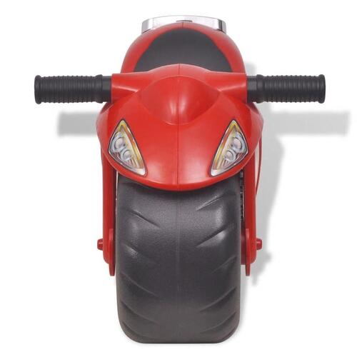 Ride-on Motorcykel Plastik Rød