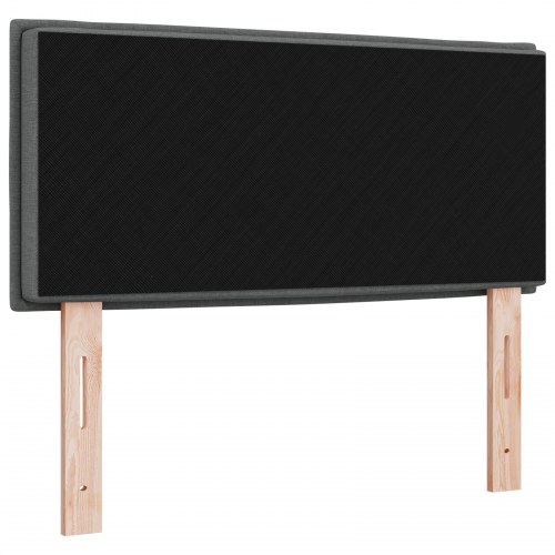 LED-sengegavl 80 cm med RGB LED-strips - mørkegrå
