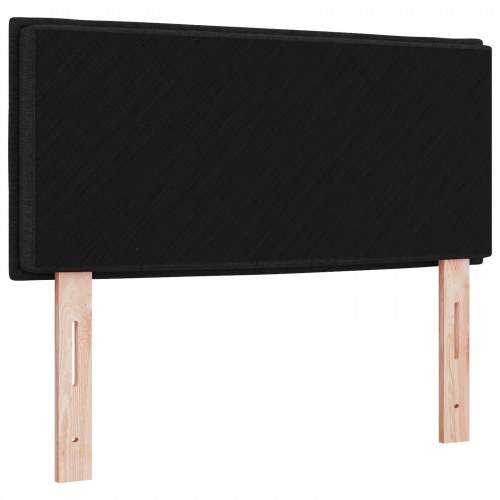 LED-sengegavl med RGB-lys - sort, 100 cm