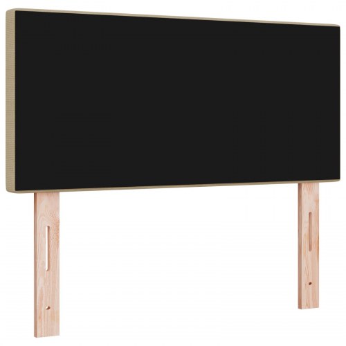 LED-sengegavl med RGB LED-lys - grågrøn, 80 cm