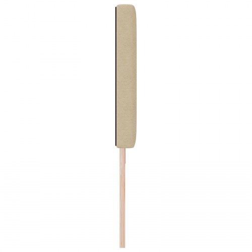 LED-sengegavl med LED-lysstrimler - grågrøn 180 cm
