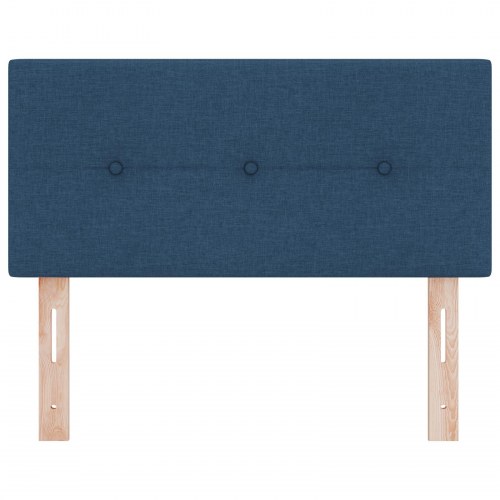 LED-sengegavl - blå 90 cm
