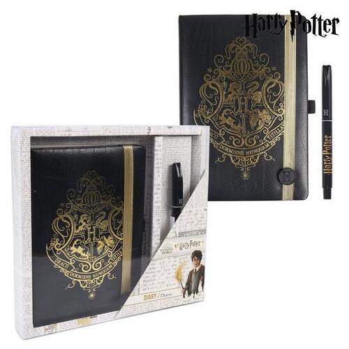 Stationært sæt Harry Potter Sort (2 pcs)