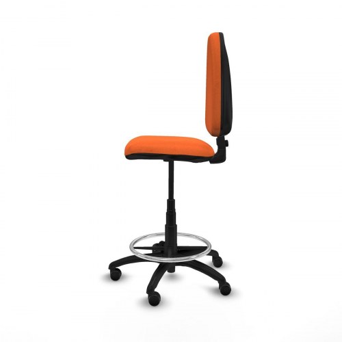 Kontorstol B0001RP - orange, høj model