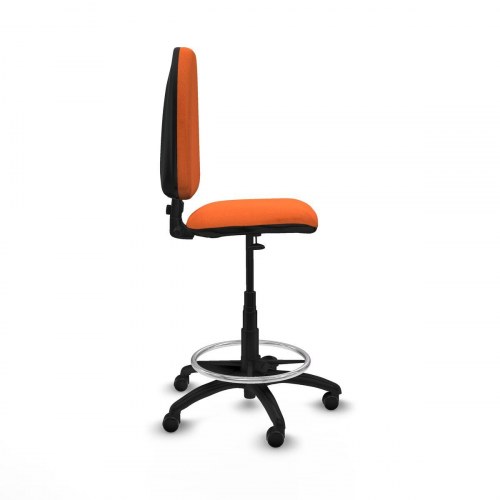 Kontorstol B0001RP - orange, høj model