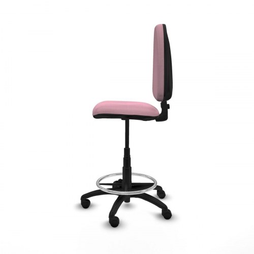 Kontorstol B0001RN - Pink, høj model