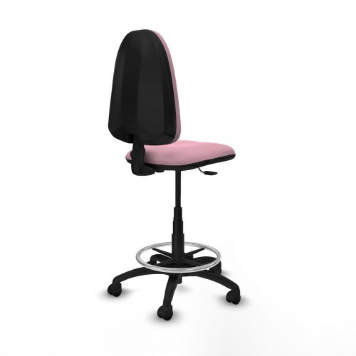Kontorstol B0001RN - Pink, høj model