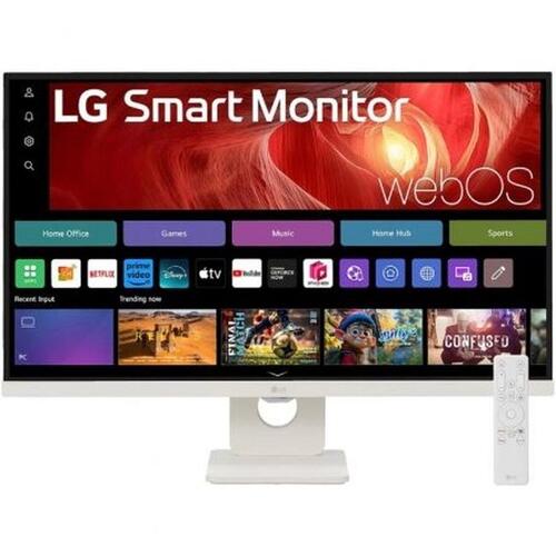 LG 27U731SA-W 27" 4K Ultra HD gaming skærm - hvid