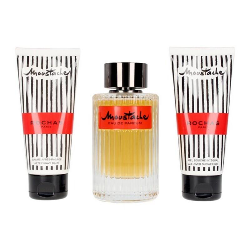 Parfume sæt til mænd Moustache Rochas EDP (3 stk)