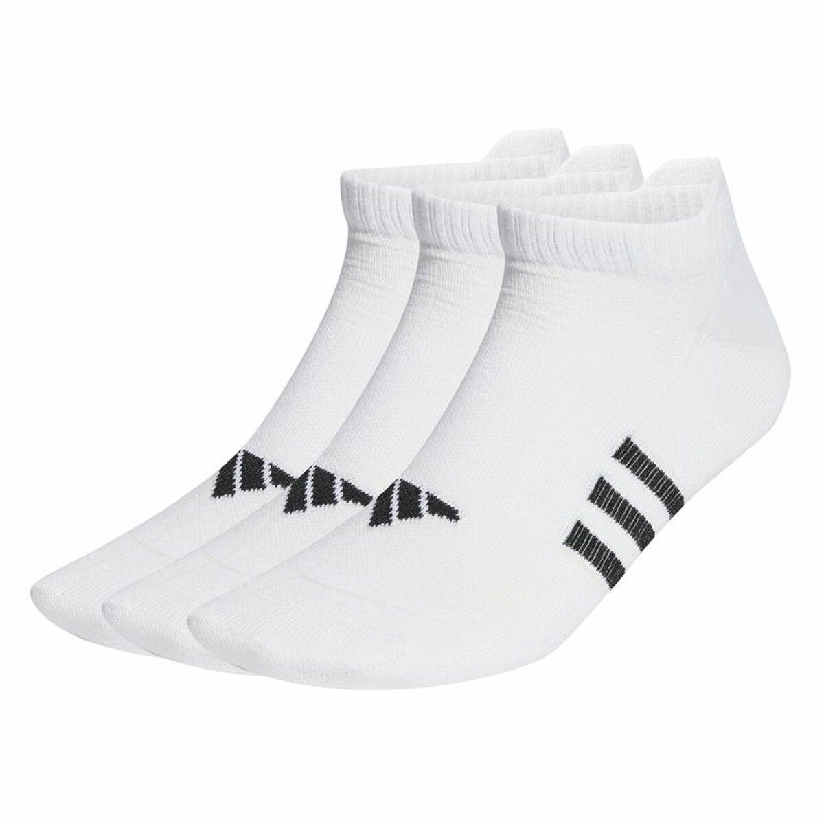 Sportsstrømper Adidas Fitness Hvid 3 enheder 46-48