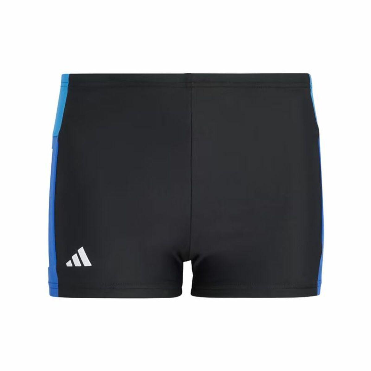 Badetøj til Børn Adidas Colorblock 3-Stripes Sort 11-12 år
